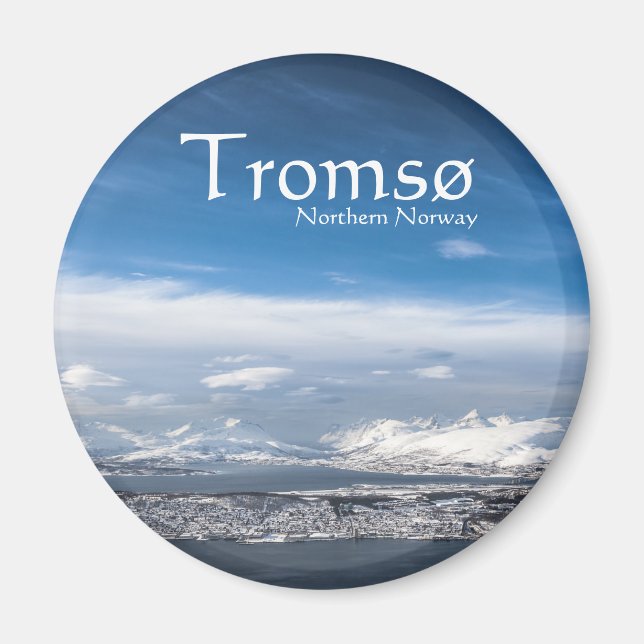 Aimant Tromso Norvège (Devant)