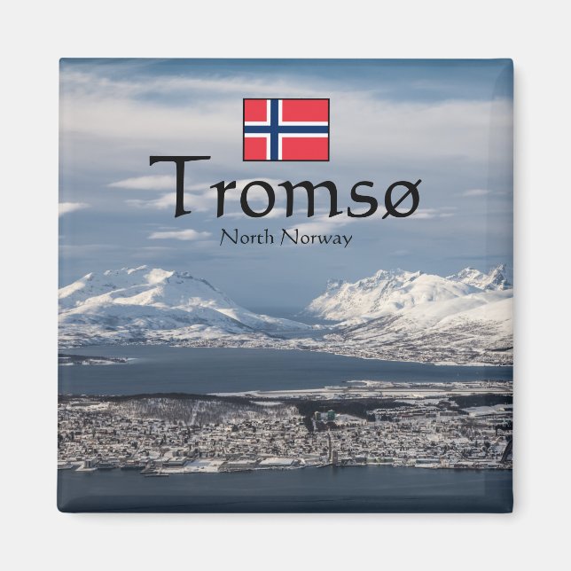 Aimant Tromso Norvège Souvenir (Devant)