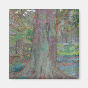 Aimant Tronc d'arbre, 1916 (huile sur la toile)
