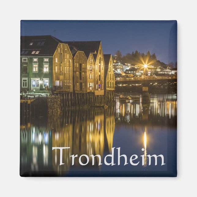 Aimant Trondheim Norvège (Devant)