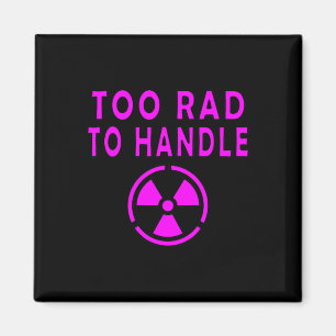 Aimant Trop chaud pour manipuler Panneau symbole radioact