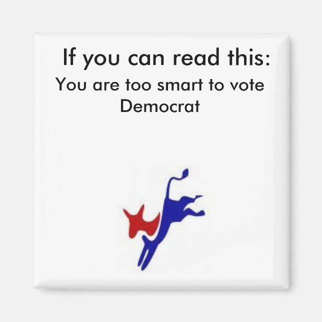 Aimant Trop intelligent # 2 (Devant)