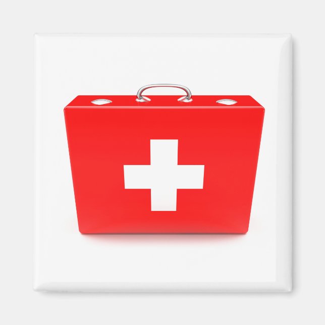 Aimant Trousse de premiers secours (Devant)