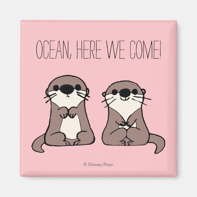 Aimant Trouver Dory | Cartoon d'Otter (Devant)