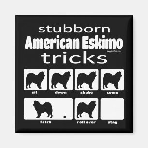 Aimant Trucs Esquimaux Américains têtus