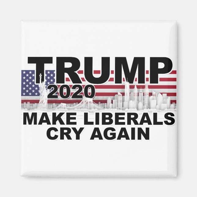Aimant Trump 2020 fait à nouveau pleurer les libéraux (Devant)