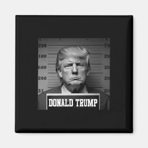 Aimant Trump 2024 Mugshot Trump Mug Shot Président