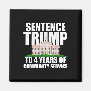 Aimant Trump À 4 Ans De Service Communautaire 2