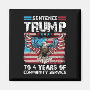 Aimant Trump À 4 Ans De Service Communautaire Trump 2024