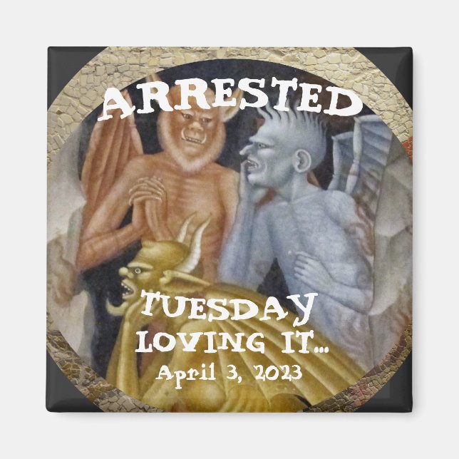 Aimant Trump Arrested (Devant)