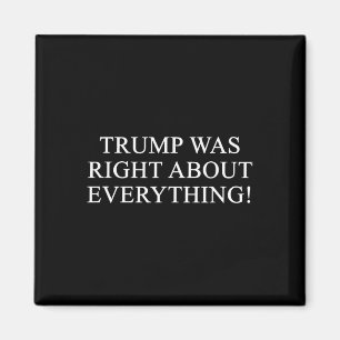 Aimant Trump avait raison sur tout ! 1