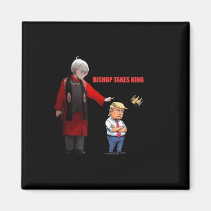 Aimant Trump Bishop Budde prend le roi