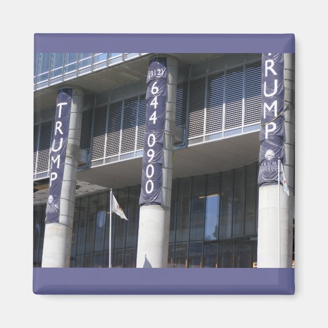 aimant Trump Building (Devant)