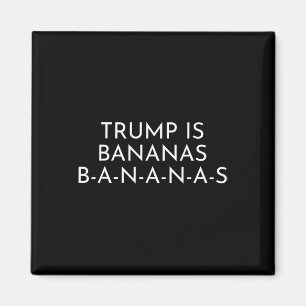 Aimant Trump est bananes – Dévoiler l'absurdité 