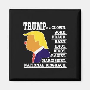 Aimant Trump est un clown