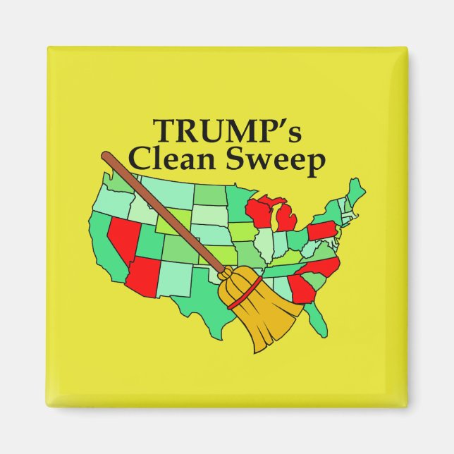 Aimant Trump et le grand jeu de l'assainissement (Devant)