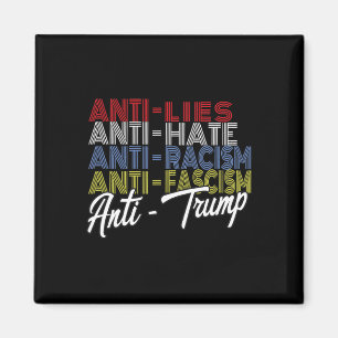 Aimant Trump Hate Lies And Fascism Résister Au Vote 5 Nov