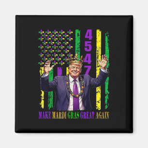 Aimant Trump Mardi Gras Rend Mardi Gras Grand