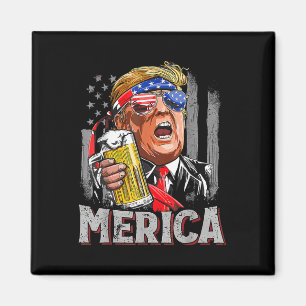 Aimant Trump Merica Rendre 4 juillet grand à nouveau les 