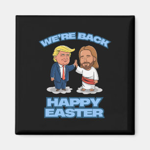 Aimant Trump Pâques Jésus Trump Nous sommes Ck Drôle Pâqu