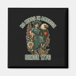Aimant Trump Pas Roi En Amérique Depuis 1776 Anti Statue 