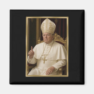 Aimant Trump Pour Le Pape T Chemise Président Trump Tee -