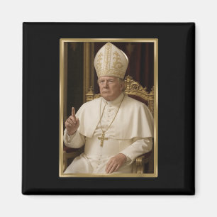 Aimant Trump pour le pape T chemise président Trump Tee -