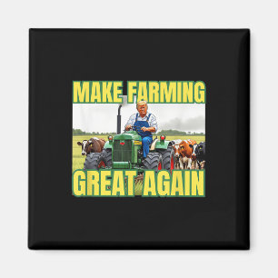 Aimant Trump redonne à l'agriculture sa grandeur à l'agri
