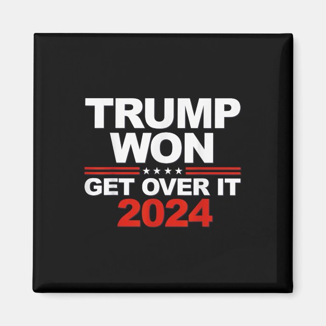 Aimant Trump remportera le deuxième mandat Trump 2024 (Devant)