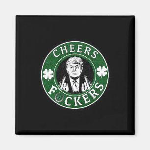 Aimant Trump St Patrick’s Day applaudit Ers trèfle Patric