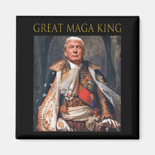 Aimant Trump Ultra Maga King s'amuse à merveille