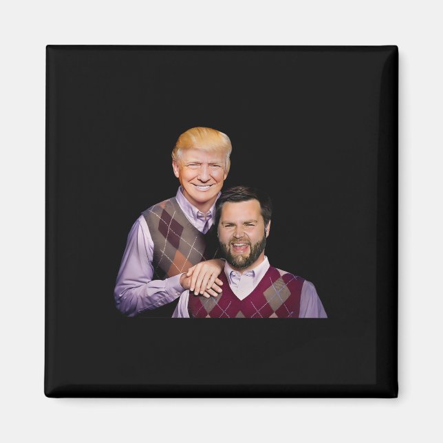 Aimant Trump Vance 2024 Brothers Funny Parody Trump J.d. (Devant)