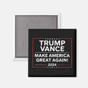 Aimant Trump Vance 2024 Président JD Vance Vice MAGA