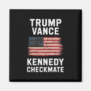 Aimant Trump Vance 2024 Trump Vance Kennedy Échec et Mat