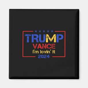 Aimant Trump Vance J'adore Ça 2025 Citation Drôle T