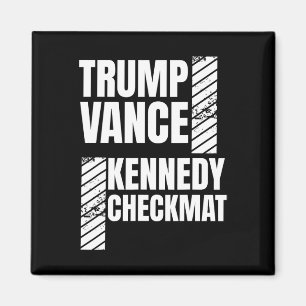 Aimant Trump Vance Kennedy Échec et mat Élection Républic