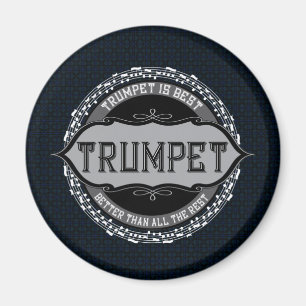 Aimant Trumpet Best Music Note Circle