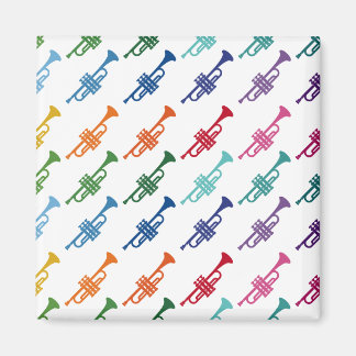 Aimant Trumpet Coloré Fun Array Music