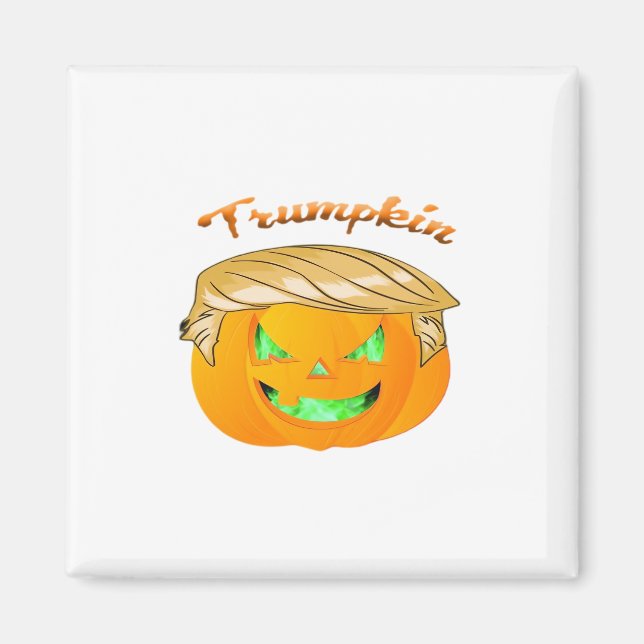 Aimant Trumpkin Classic - Sloth in a MAGA Casquette (Devant)