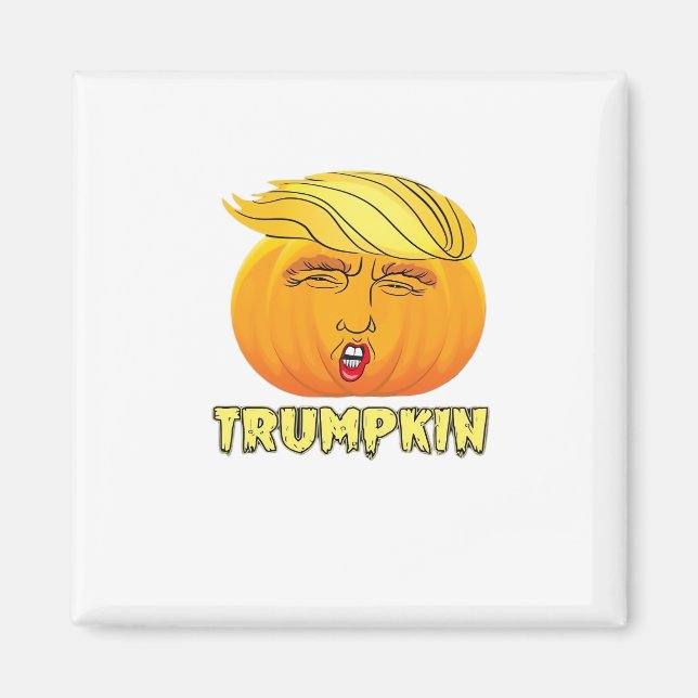 Aimant Trumpkin - Effrayant bon Citrouille (Devant)