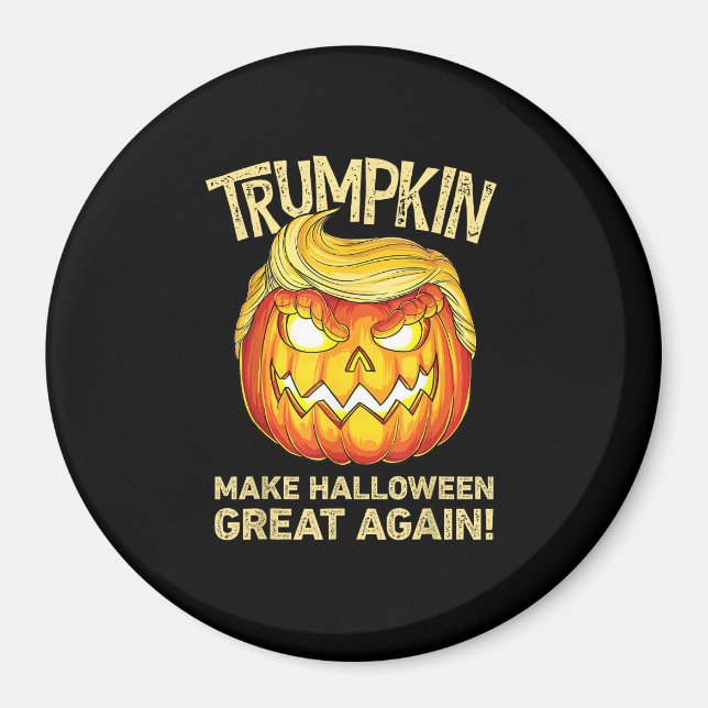 Aimant Trumpkin Rendre Halloween grand à nouveau drôle Ci (Devant)