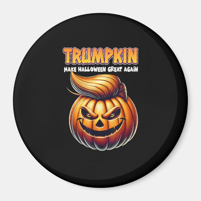 Aimant Trumpkin rendre Halloween grand à nouveau Jack O L (Devant)