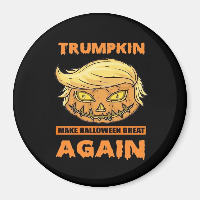 Aimant Trumpkin rendre Halloween grand encore drôle class (Devant)