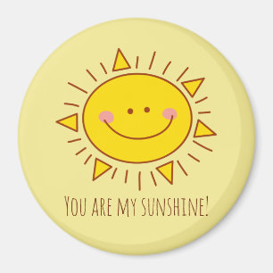Aimant Tu Es Mon Soleil Joyeux Jour Ensoleillé
