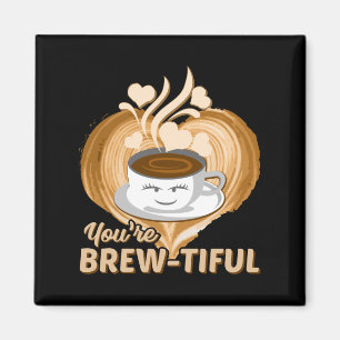 Aimant Tu es une chouette nouveauté au café drôle