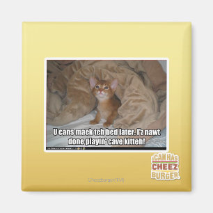 Aimant Tu peux faire le lit plus tard.