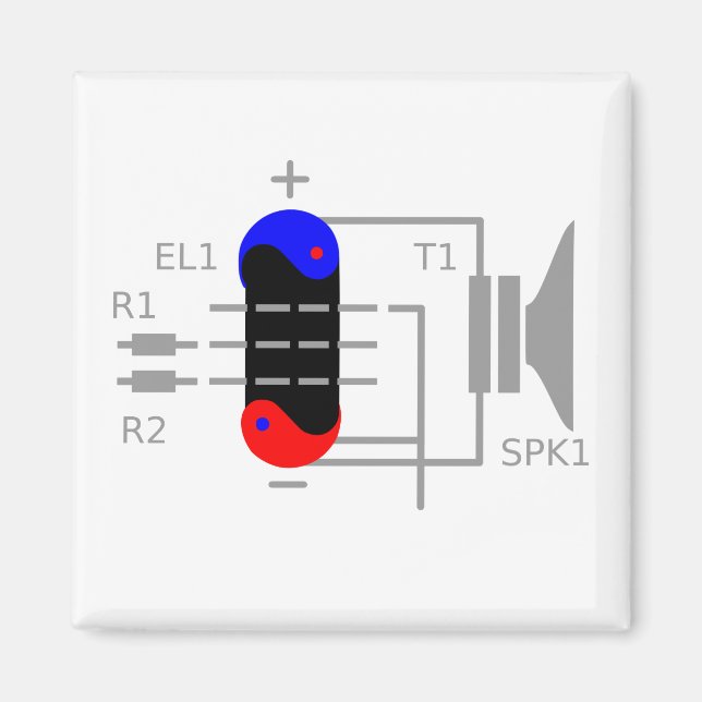Aimant Tube Amp (Devant)