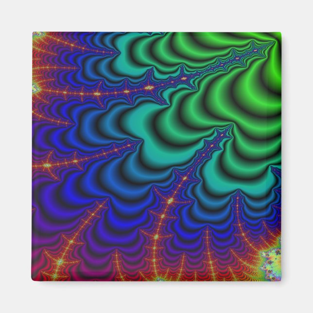 Aimant Tube de l'espace fractal du trou de ver (Devant)