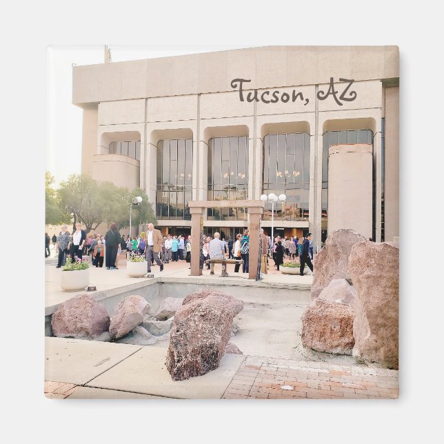 Aimant Tucson Arizona Souvenir Frinet (Devant)