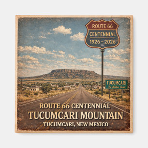 Aimant Tucumcari Route 66 Décor Réfrigérateur Cadeau Réfr